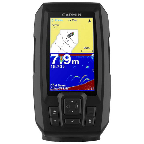 Garmin Garmin STRIKER Plus 4 Fish Finder with dual-beam Transom Transducer