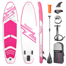 FBSPORT Inflatable Stand Up Paddle Boards,SUP Board,6" Thick Stand Up Paddle Boarding,Paddling Board for Youth & Adult,Surfboard,SUP with Adjustable