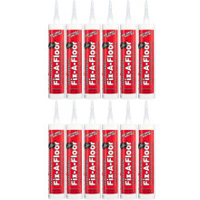 Fix-A-Floor Extra Strength Bonding Adhesive for Loose & Hollow Tiles, Wood, LVT & Laminate - Eco-Friendly & Non-Toxic - Includes 2mm and Customisable