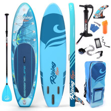 SereneLife Inflatable Stand Up Paddle Board, SUP Board- Paddleboards for Adults & Youth, Paddle Board Accessories,15.25 cm Thick Standup