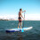 Inflatable Stand UP Paddle Board, 10'6 x 33" x 6" Paddle Board with 5
