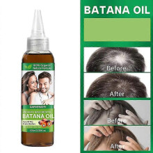 Promote Hair Growth Batana Oil, Batana Oil for Hair Growth, 100% Pure Batana Oil from Honduras Effectively Eliminate Hair Split Ends & Increase Shine