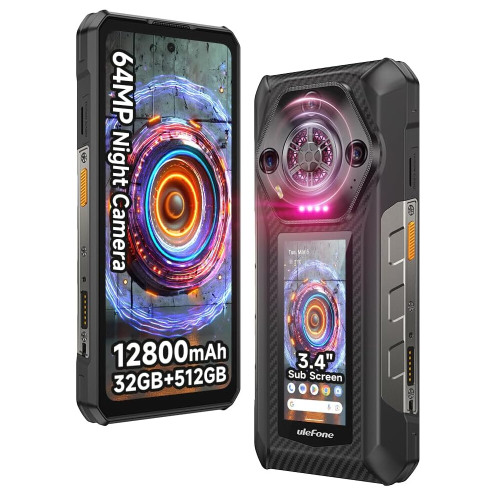 Ulefone Armor 30 Pro 5G Dual Screen Rugged Phone, 32Gb 512Gb