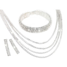Ivy Tri Set Encrusted With Crystals From Swarovski X 2