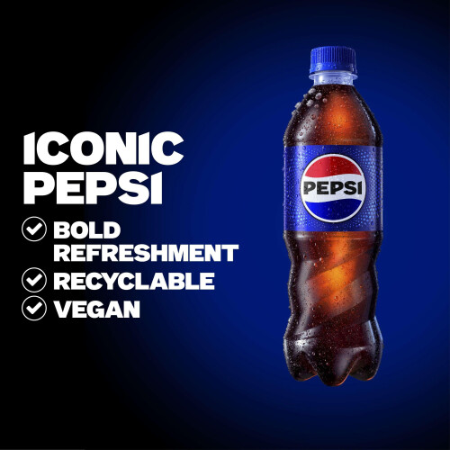 Pepsi Pepsi Regular 500ml (Pack of 24) 2