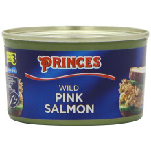 Princes Wild Pink Salmon 213 g (Pack of 12)