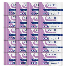 Conti SoSoft Large Heavyweight Dry Patient Cleansing Wipes (20 Packs of 100)