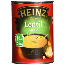Heinz Classic Lentil Soup, 400 g (Pack of 24)