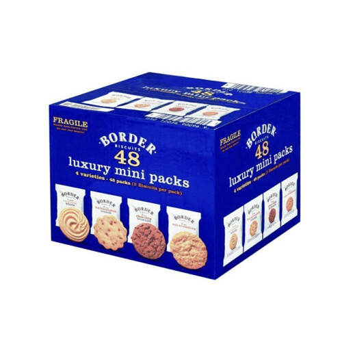 Border Border Biscuits 3 x 48 Luxury Mini Packs