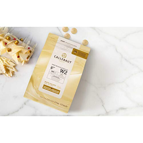 Callebaut Callebaut W2 White Chocolate Chips (callets) - 3 x 1kg Bundle 2