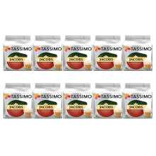 Tassimo Jacobs Caf? Au Lait, (Pack of 10, Total 160 pods, 160 Servings)