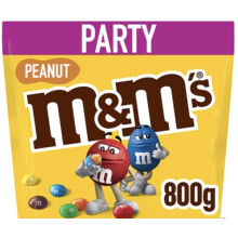 M&M's Peanut Party Pouch 800g - Pack of 7 Units