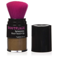 Rootflage Root Touch Up Haarpuder  Temporre Farb- und Grauabdeckung, dnner werdender Concealer, Trockenshampoo, Augenbrauenfller (06 Goldbraun),