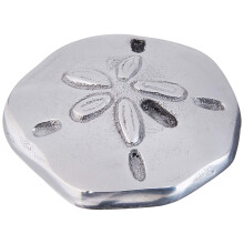 Mariposa Sand Dollar Servetgewicht E? maat Zilver