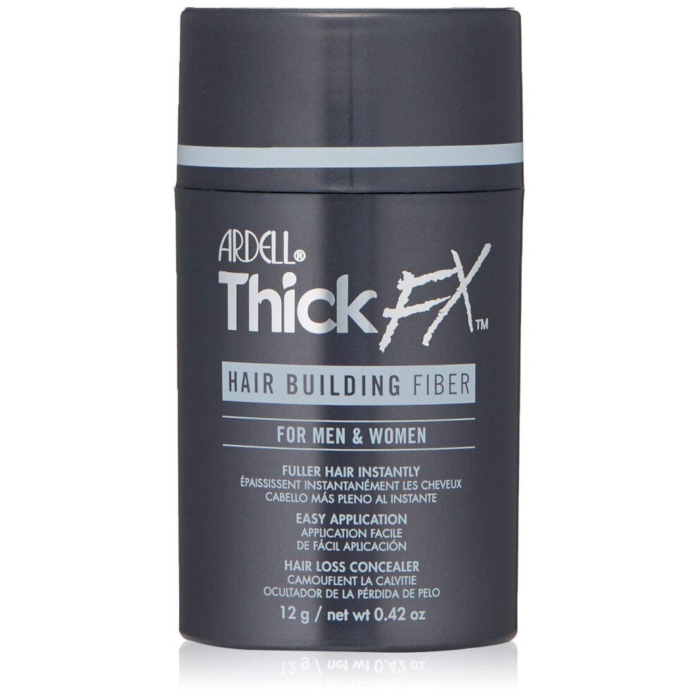 Ardell Thick FX Hair Building Fiber - Instant Fuller Hair for Men & Women  Easy Application Hair Loss Concealer for Thinning Hair  Natural-Looking Cov