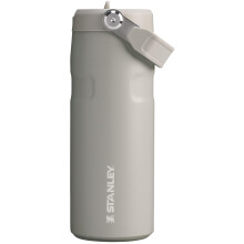 Stanley IceFlow Flip Straw 2.0 Wasserflasche 16 OZ | Integrierter Strohhalm mit grerer ffnung | Leicht und auslaufsicher | Isolierter Edelstahl |