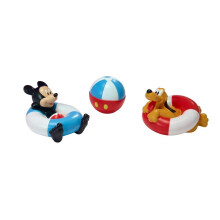 De eerste jaren Disney Mickey Mouse Squirties babybadspeelgoed - Squishy peuterspeelgoed voor bad, zwembad en dagelijks gebruik - 3 stuks