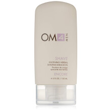 Biologische Mannelijke OM4-scheerbeurt: Kalmerende kruidenscheeremulsie - Herenverzorging Preshave Oil Shave Cream Hydraterend masker alles-in-?n