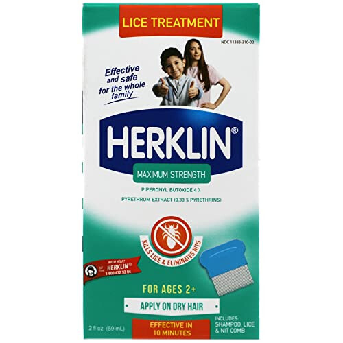 Herklin t  ihoitoshampoo, eritt  in vahva, helppo levitt    , 2 fl oz:n pullo 1