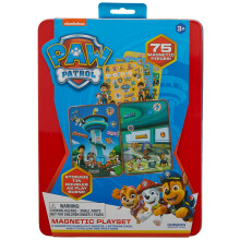 Paw Patrol magnetische speelset 75 Mix & Match aankleedmagneten 2-in-1 opbergblik en speelruimte Leuk Paw Patrol speelgoed voor kinderen vanaf 3 jaar