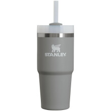 Gobelet en Acier Inoxydable Isolant Sous Vide Stanley Quencher H2.0 avec Couvercle et Paille, Pierre, 1