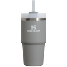 Stanley Quencher H2.0 FlowState Vaso de Acero Inoxidable Aislado con Tapa y Popote, 20 oz, Piedra