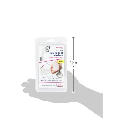 PediFix Visco-gel Metatarsal Pad with Toe Loop Large Left 2