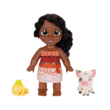 Disney Moana 2 Little Sis Simea Lalka i figurka Pua - Zestaw lalek dla dziewczynek Oficjalnie licencjonowany to swietny prezent urodzinowy dla dziewc