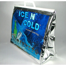ICE N COLD ge?oleerde picknick-/winkelkoeltassen, 5 stuks, lichtgewicht, zacht, opvouwbaar, grote capaciteit, 35 lbs, snelle verzending op dezelfde d