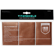 TitanShield (150 bustine in rame) compatibili con i giochi da tavolo MTG Magic The Gathering Lorcana e le carte collezionabili 2,5"""" x 3,5"""" 66x9