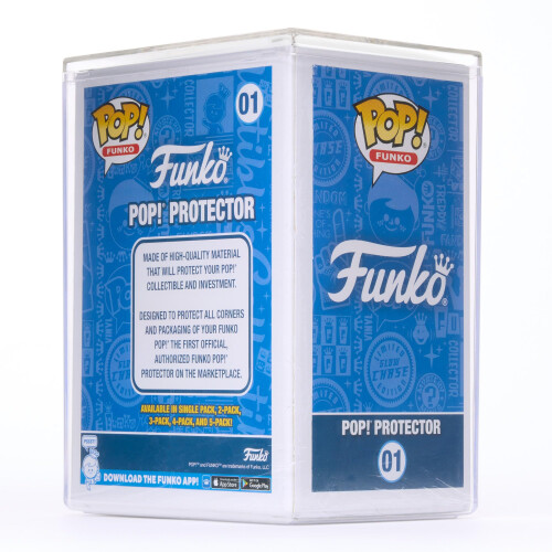 Funko Funko Premium Pop! Protector: Standard Pop Size Clear Plastic Protector Case 2