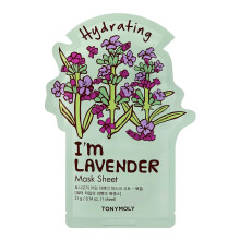 TONYMOLY I'm Real Lavender Hydrating Mask Sheet Pack of 1