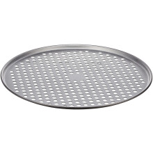 Cuisinart AMB-14PPP1 Pizzapfanne, 35,6 cm, Chef's Classic, antihaftbeschichtet, silberfarben