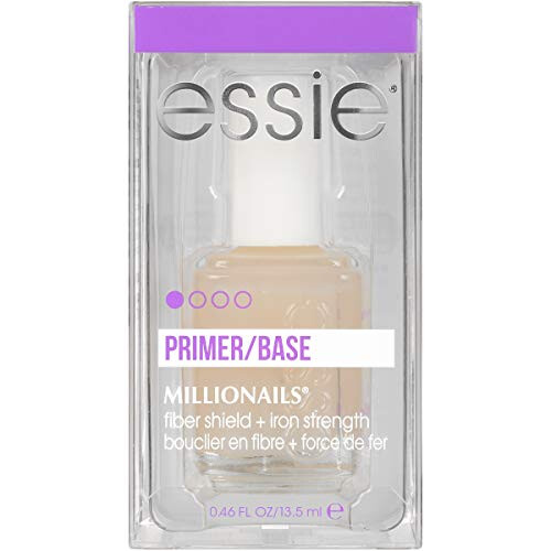 essie essie Βάση Βερνίκι Νυχιών, Millionails Θεραπεία, Fiber Shield + Iron Strength, 0.46 Fl. Oz. 2