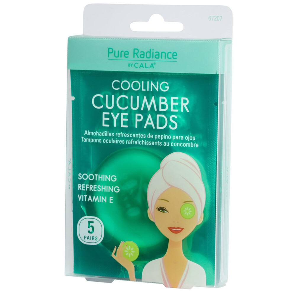 Cala Cooling Cucumber Eye Pads 5 Count 5 Count