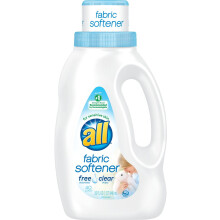 Assouplissant liquide concentr pour tissus, 40 brass es, sans parfum, 940 ml