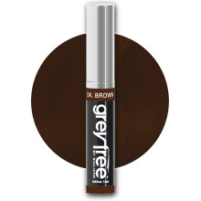 Greyfree Root Touch-Up Dunkelbraunes Haar Mascara Tempor   rer Concealer f   r graue Haarwurzeln