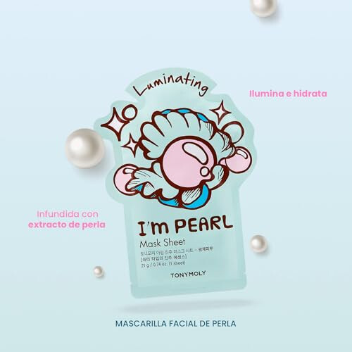 TONYMOLY I'm Real Pearl Luminating Mask Sheet 1 Count 2