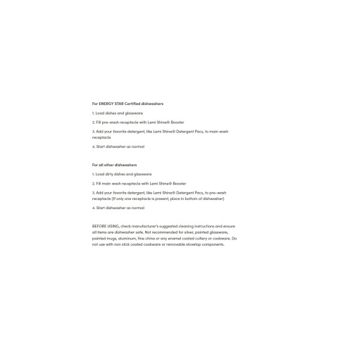 Lemi Shine Afwasmiddeladditief Supergeconcentreerd 12 oz 2
