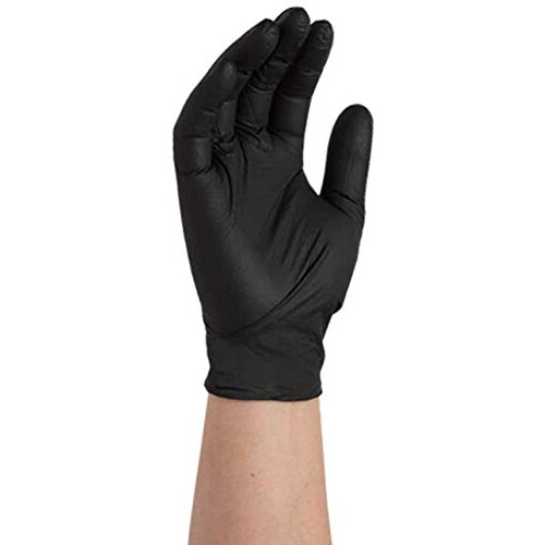 Sysco Classic Black Nitrile Extra Large Gloves Box 100 Count 2