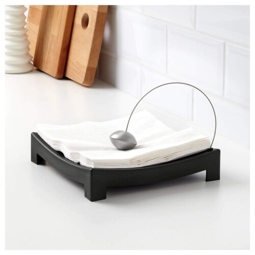 IKEA Serviettholder svart 1