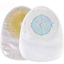 Engangskolostomiposer i ét stykke lukket stoma-taske Ostomi Max Cut til at passe 20-65mm (3/4 """"-2 1/2 """") Pakke på 10 stk.