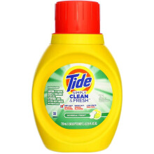 Tide Simply Clean and Fresh Daybreak Fresh Scent Nestemäinen pyykinpesuaine 25 nestemäistä unssia - 6 kpl per kotelo.