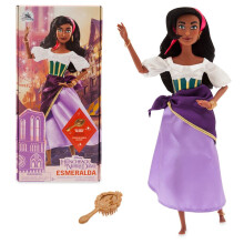 Disney Store Offici?e Esmeralda klassieke pop voor kinderen De Klokkenluider van de Notre Dame 11 inch Inclusief borstel Volledig beweegbaar speelgoe