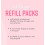 Kiara Sky Gelly Tip Soak Off Nails Refill Pack - Square Shape Medium Length (Size 0 1 2) 3