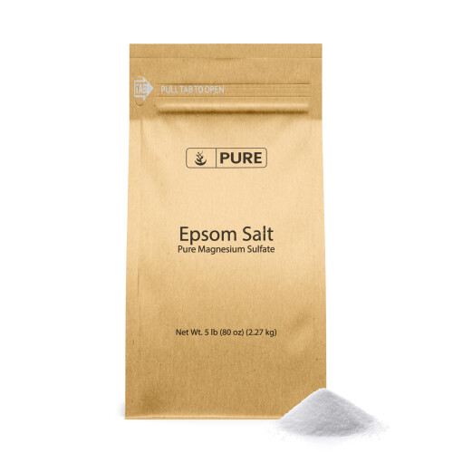 Ingredientes originais puro Epsom Sal