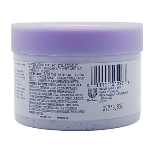 Dove Dove Πολυτελές Scrub Σώματος με Λεβάντα & Γάλα Καρύδας 10.5 oz 2
