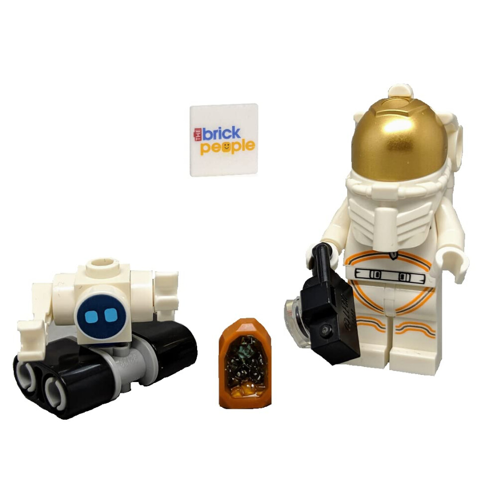 Lego City Space Port: Astronaut With Space Rover Robot