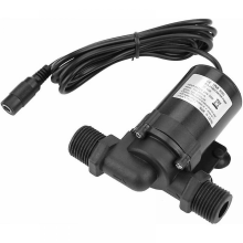 Pompe à eau solaire, pompe de circulation CC sans balais haute température, faible consommation d'énergie, pompe à eau haute efficacité 24 V/1,2