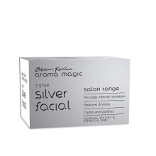 Kit de soin facial Aroma Magic Silver - Usage unique | Ensemble de soins 7 étapes | Hydratant & Apaisant